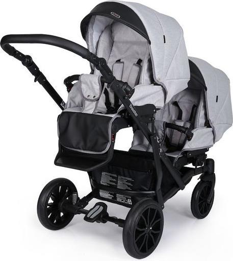 Immagine prodotto Kunert Passeggino gemellare Booster 01 grigio 2in1