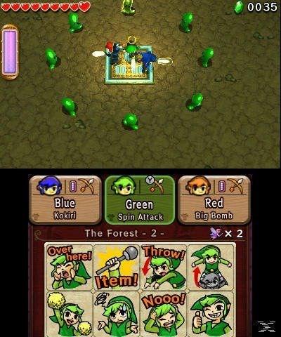 Actual product image Nintendo The Legend of Zelda: Tri Force Heroes (3DS, DE)