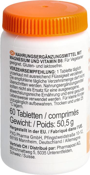 Produktbild Livsane Magnesium + Vitamin (60 Stück, Tabletten, 75 g)