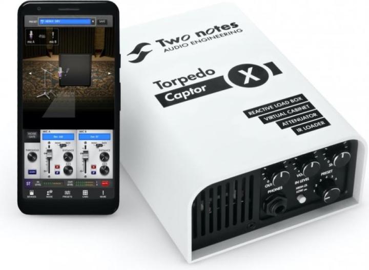 Actual product image Two Notes Torpedo Captor X (16) (Cab Simulator, Attenuator)