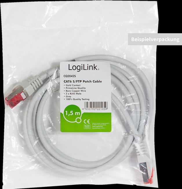 Actual product image LogiLink Network cable (S/FTP, CAT6, 0.25 m)