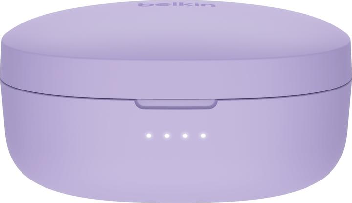 Actual product image Belkin wireless soundform bolt tws light purple (No noise cancelling, 38 h, Wireless)