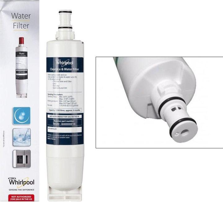 Produktbild Whirlpool C00424824 Kühlschrankteil & Zubehör Wasserfilter Blau, Weiss (1 x)