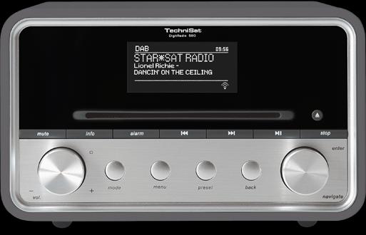 Produktbild TechniSat DigitRadio 580 (FM, Internetradio, DAB+, Bluetooth, WLAN)