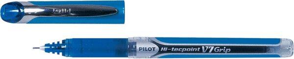 Pilot Tintenroller Hi-Tecpoint Grip V7 Strichstärke: 0,4 mm Schreibfarbe: blau (Blau, 1 x)