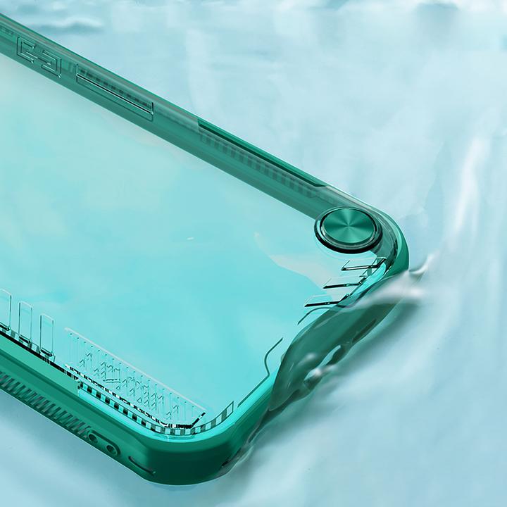 Produktbild Nillkin Iceblade Prop Case mit Objektivabdeckung und Ständer für iPhone 16e - Grün (Apple iPhone 16e)