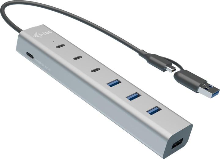 i-tec Cahubmetal7 (USB-C, USB-A, 7 Ports)