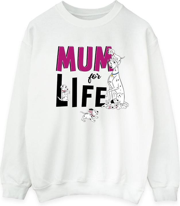 Disney 101 Dalmatians Mum For Life Sweatshirt (L)