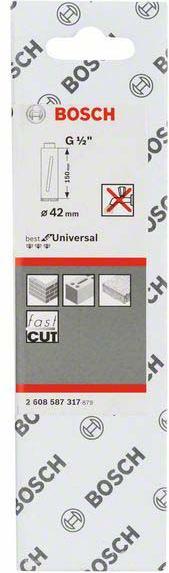 Actual product image Bosch Professional Zubehör PRO Core Cutter dry, 42 x 150 mm, G 1/2 inch (42 mm)