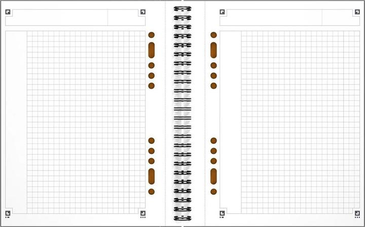Produktbild Oxford Notizbuch International Notebook (A5, Kariert)