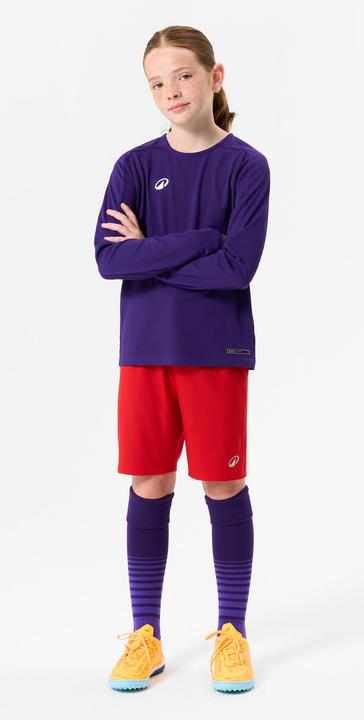 Actual product image Kipsta Kinder Fussball Shorts - Viralto Club rot