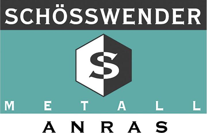 Produktbild Schösswender SCHÖSSMETALL Handlaufträger rund, Wandabstand 80 mm, schwarz beschichtet