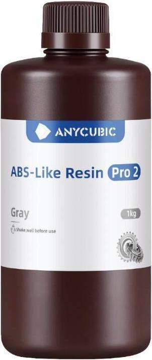 Actual product image Anycubic ABS-Like Resin Pro 2 (Grey) (Grey, 1000 g)