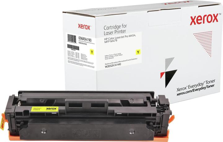 Actual product image Xerox Everyday Yellow Toner compatible with HP 415X (W2032X), High Yield (Y)