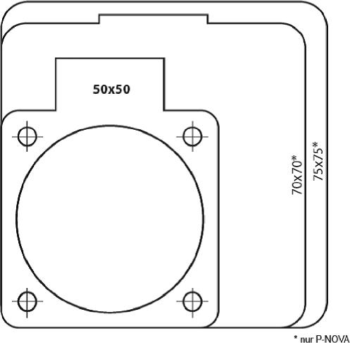 Actual product image PCE CEE protective contact surface-mounted socket outlet black 16A 250V IP54 105-0s