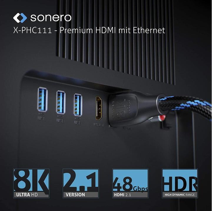 Immagine prodotto Sonero HDMI (Typ A) — HDMI (Typ A) (3 m, HDMI)