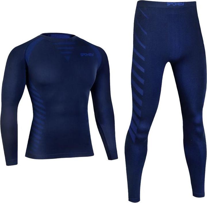 Immagine prodotto Spokey Bielizna męska termoaktywna zestaw Windstar granatowa r. XL/XXL (928779) (XL, XXL)