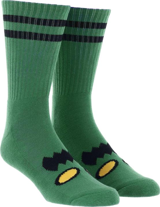 Actual product image Toy Machine Monster Face Crew Socks (One size)