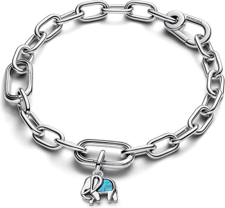 Produktbild Pandora Türkisfarbener Elefanten-Mini-Anhänger (Silber 925)