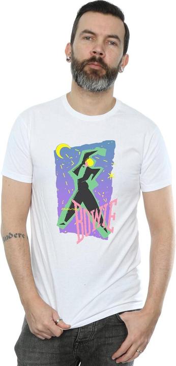 Immagine prodotto David Bowie Moonlight Dance Maglietta Uomo (4XL)