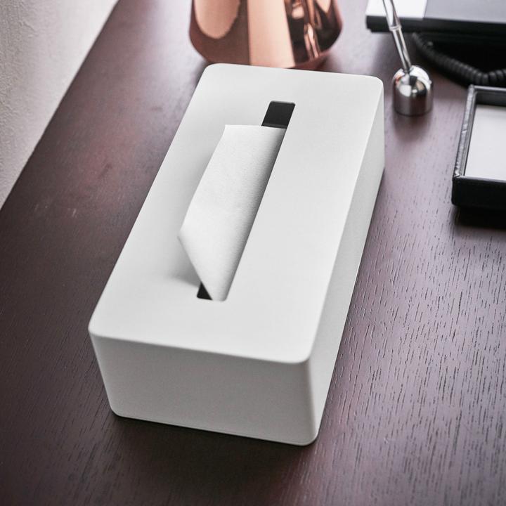 Actual product image Yamazaki TOWER tissue box