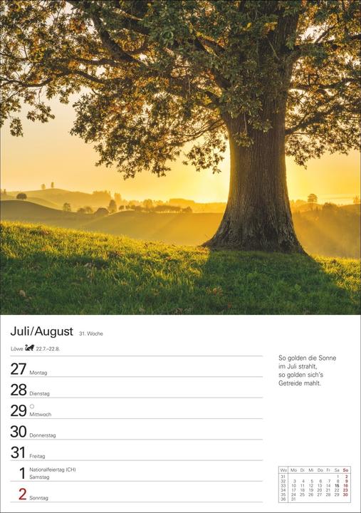 Produktbild Harenberg Auf dem Lande Wochenplaner 2026 - 53 stimmungsvolle Fotografien (Harter Einband, Deutsch)