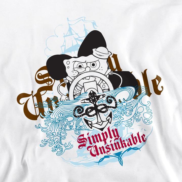 Immagine prodotto Spongebob Squarepants Simply Unsinkable Felpa Adulto Unisex (L)