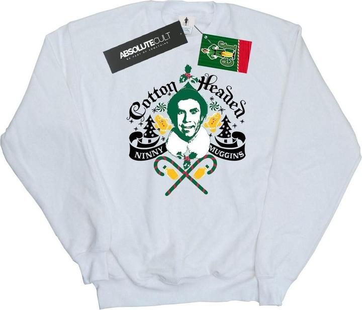 Elf Cotton Headed Ninny Muggins Sweatshirt (XL)