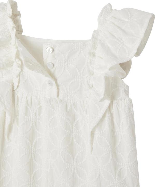 Vertbaudet Festlicher Baby Overall mit Stickereien