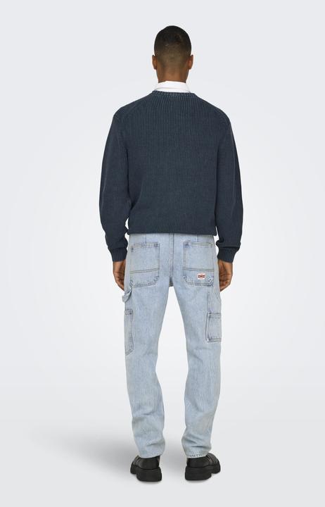 Actual product image Only & Sons Onsedge Straight Car Lb 1087tai Dnm Noos (W34/L30)