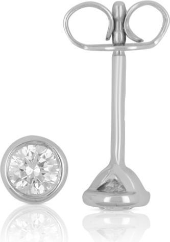 Muau Ohrstecker (750/18K Weissgold)