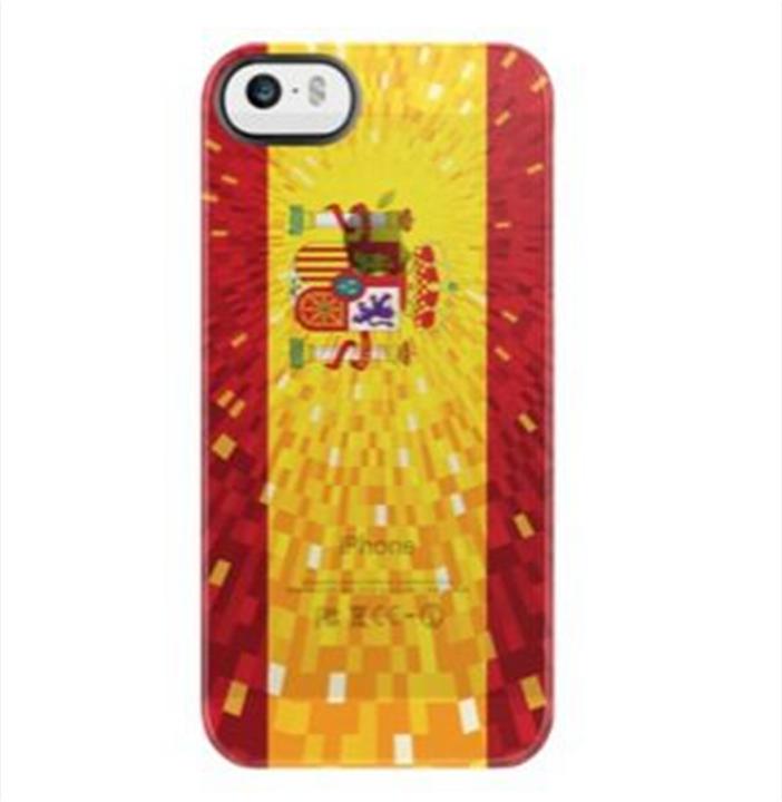 Image du produit Uncommon Deflector Case pour iPhone 5/5S/SE Spain Tile Flag (Apple iPhone 5s, Apple iPhone 5)
