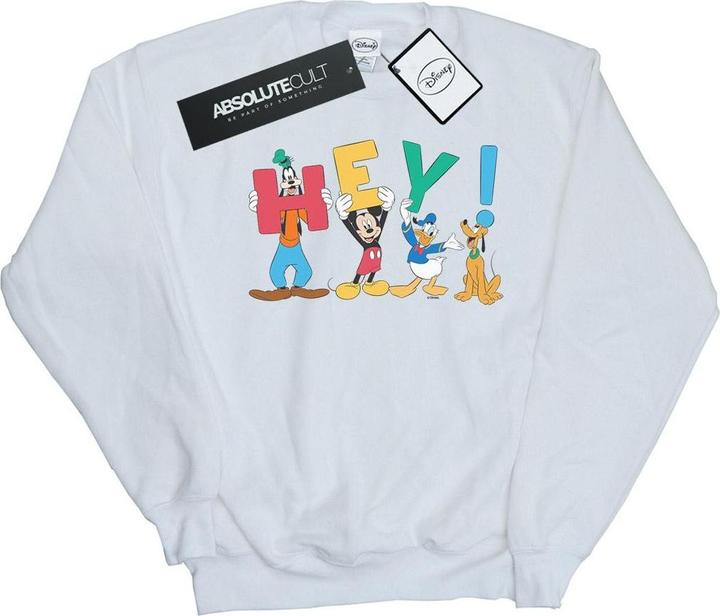 Disney Mickey Mouse Friends Hey Sweatshirt (XXL)