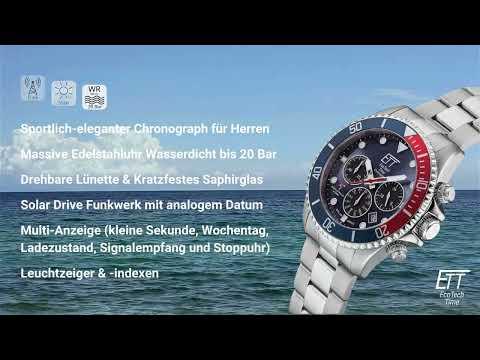 Produktbild ETT EGS-11609-35M (Digitaluhr, Analoguhr, Funkuhr, Chronograph, 44 mm)