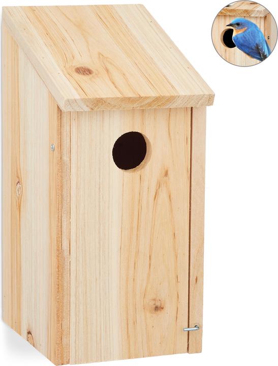 Actual product image Relaxdays Nest Aid, Hanging Birdhouse