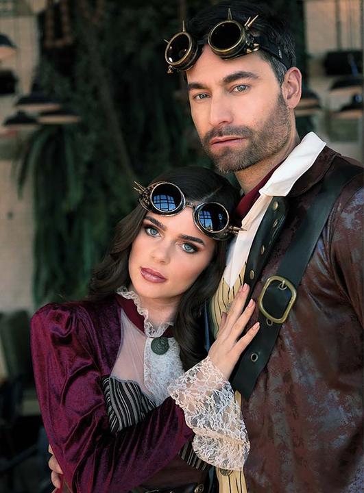 Produktbild Boland Steampunk Brille Cyberpunk