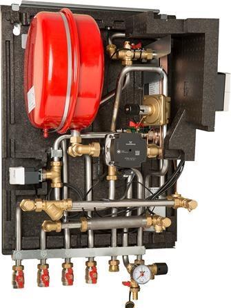 Actual product image Gemina Termix Termix VX 1 hofor 25kw med fuldisolering er en komplet og monteringsklar fjernvarmeuni