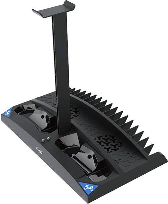 Image du produit iPega PG-P4009 Support multifonctionnel pour PS4 et accessoires (noir) (PS4, PS4 Pro)