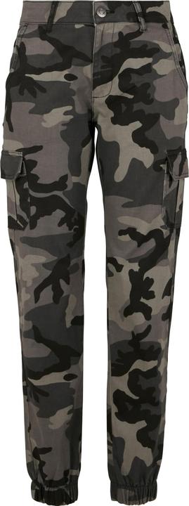 Actual product image Urban Classics Ladies High Waist Camo Cargo Pants (29)