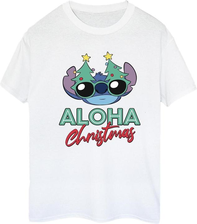 Disney Lilo And Stitch Christmas Tree Shades TShirt (XXL)