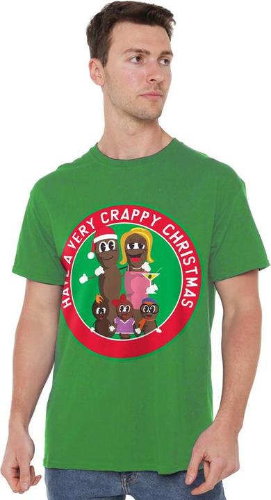 Immagine prodotto Ubisoft Have A Very Crappy Christmas Maglietta Uomo (4XL)