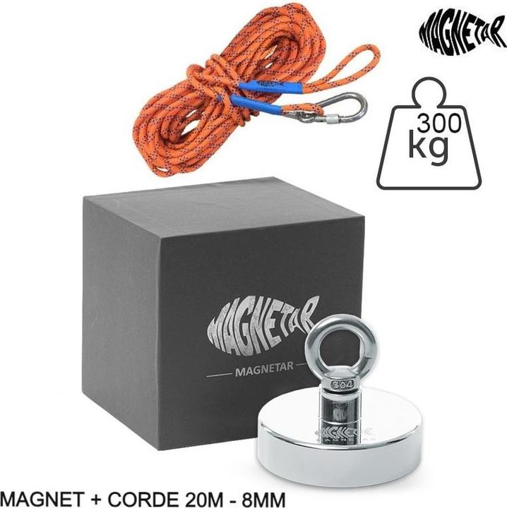 Actual product image Magnetar Pack Aimant 300 kg Néodyme (1 x)