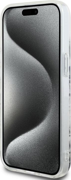 Produktbild Hello Kitty HKHCP15SHDGPHT iPhone 15 6.1" biały/white hardcase IML Kitty On Bricks Graffiti (Apple iPhone 15, Apple iPhone 14, Apple iPhone 13)