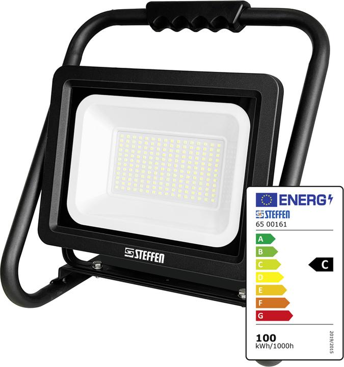 Produktbild Steffen WORKLIGHT LED Strahler 100W mit Traggriff 5m Kabel (16000 lm)