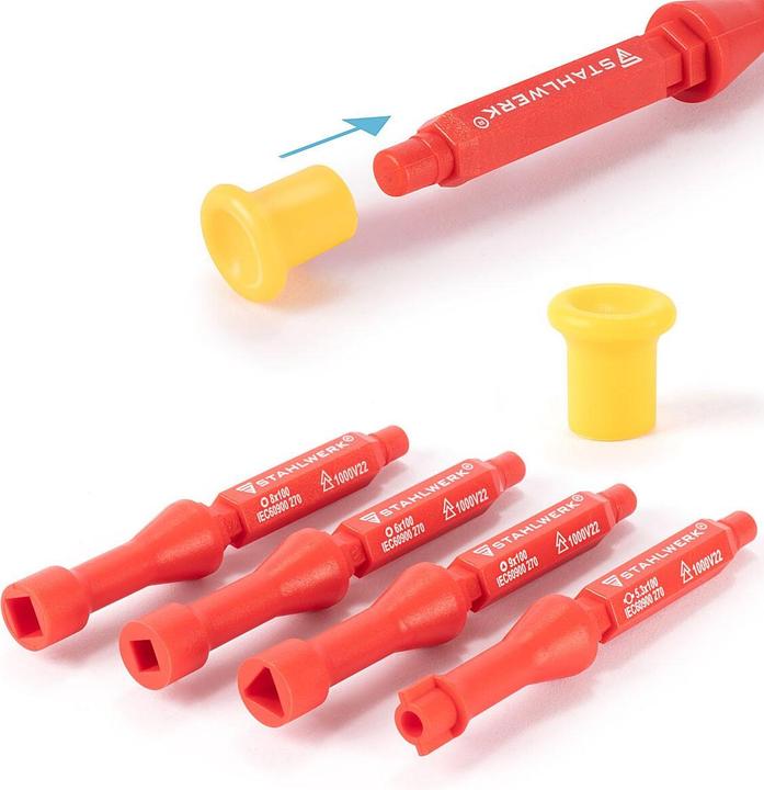 Image du produit Stahlwerk Jeu de tournevis et pinces VSZ-20 ST 20 pièces VDE 1000V isolé