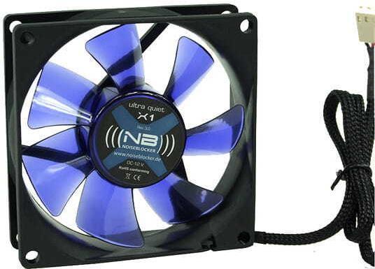 Immagine prodotto Noiseblocker BlackSilent X1 (80 mm, 1 x)