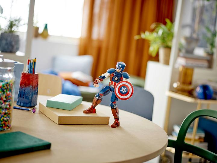 Produktbild LEGO Captain America Baufigur (76258, LEGO Marvel)