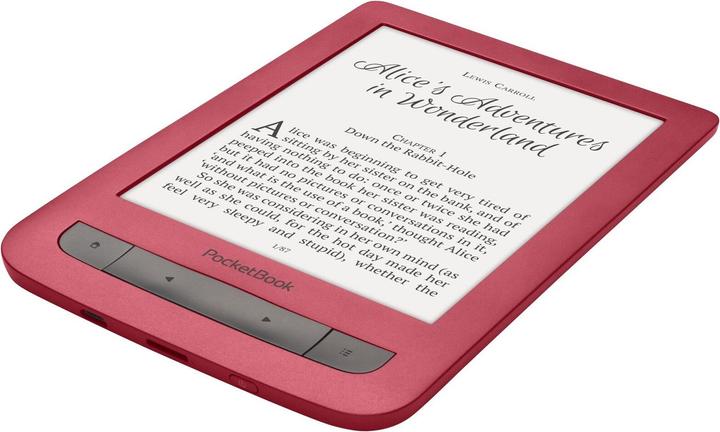 Image du produit PocketBook Touch Lux 3 (6", 8 Go, Rouge rubis)