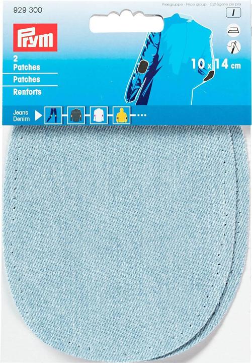 Actual product image Prym Application 10 x 14 cm light blue, 2 pieces (2 x)