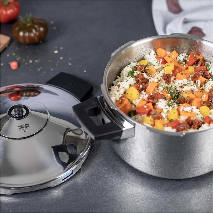 Actual product image Kuhn Rikon Duromatic (22 cm, Steam cooker, Stainless steel)